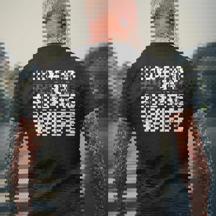 私は私の熱いフィリピン人の妻が大好きです-面白いフィリピン メンズTシャツ バックプリント 高齢者への贈り物