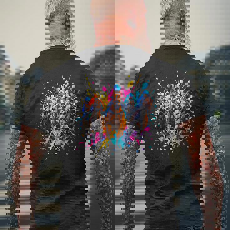 競馬 馬tシャツ 面白いtシャツ カラフル おもしろ ウマ レース 馬 乗馬 競馬 メンズ グッズ ネタ 大人 男性 メンズTシャツ バックプリント 高齢者への贈り物