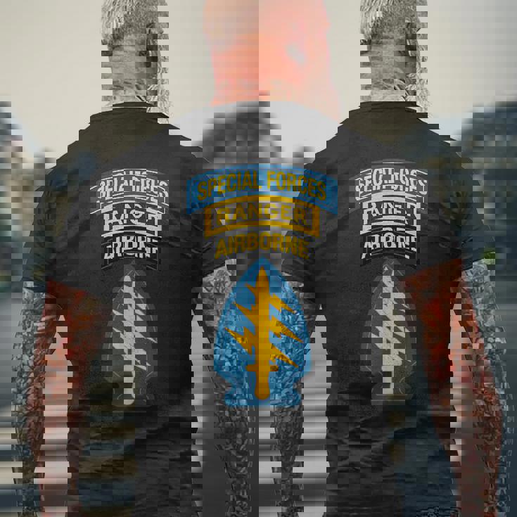 米国特殊部隊シャツ – 特殊部隊レンジャー「クラシック」 メンズTシャツ バックプリント 高齢者への贈り物