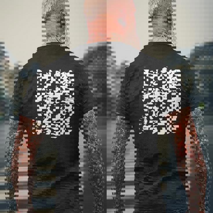 絶対にパチンコで儲かる パチンコ好き パチンコ ゲン担ぎ おもしろ ネタ ジョーク 願掛け メンズTシャツ バックプリント 高齢者への贈り物