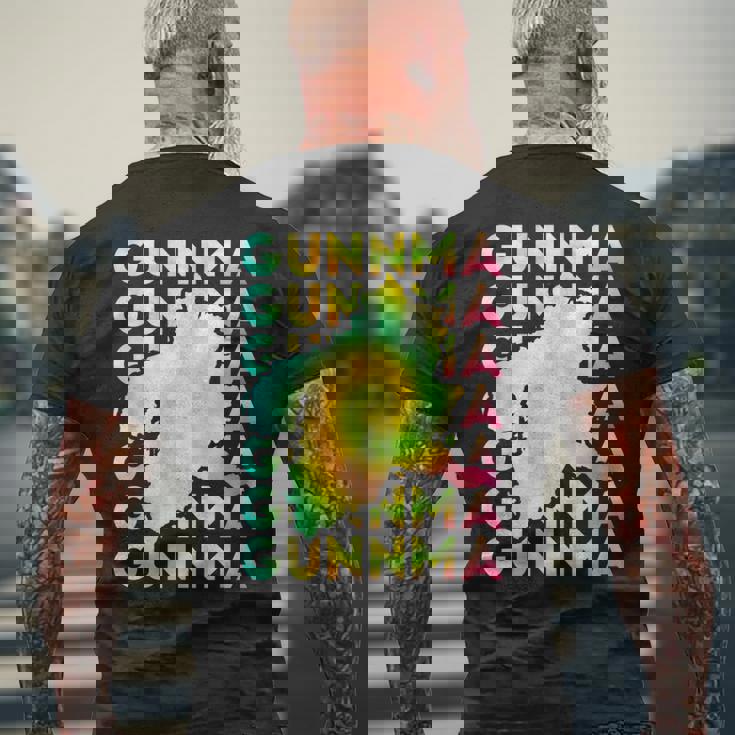 群馬 面白tシャツ 群馬県 面白いtシャツ 文字入り メンズ おもしろ 面白い 服 オリジナル おもしろグッズ ネタ メンズTシャツ バックプリント 高齢者への贈り物