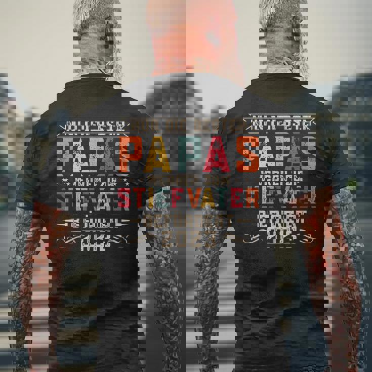 メンズ 義父ボーナスベイターには最高のパパスだけ メンズTシャツ バックプリント 高齢者への贈り物