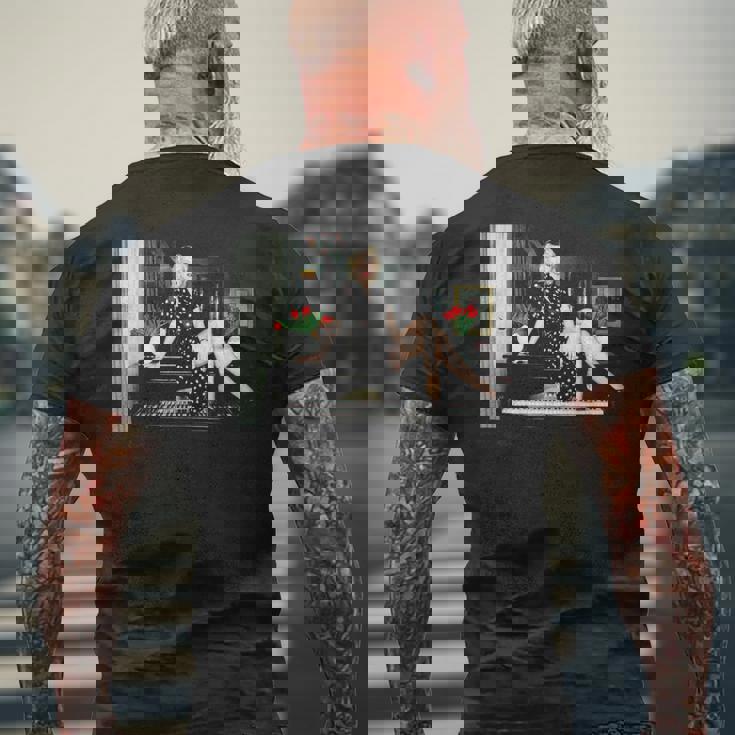 英国で歌手シンディ・ローパーがi Drove All Nightを宣伝 メンズTシャツ バックプリント 高齢者への贈り物