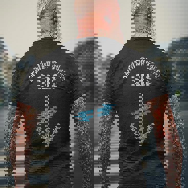 英国特殊部隊英国ボートサービス軍 メンズTシャツ バックプリント 高齢者への贈り物