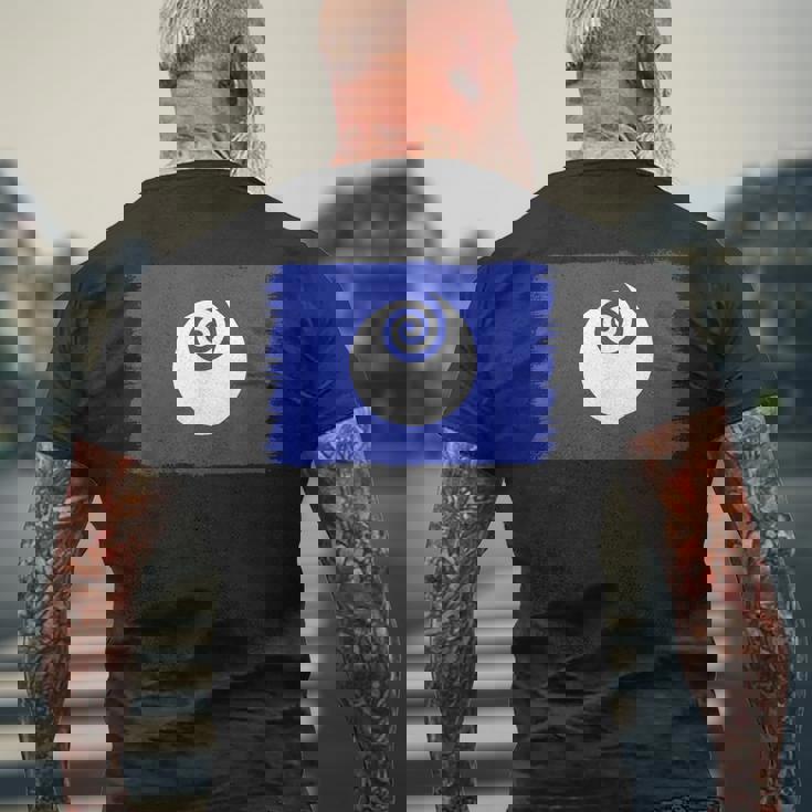 茨城県旗 メンズTシャツ バックプリント 高齢者への贈り物