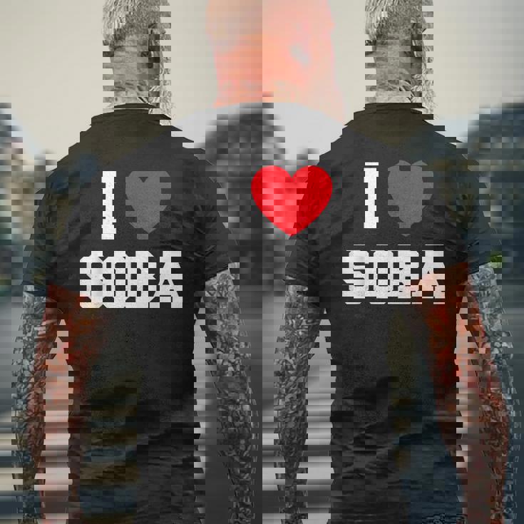 蕎麦大好き メンズTシャツ バックプリント 高齢者への贈り物