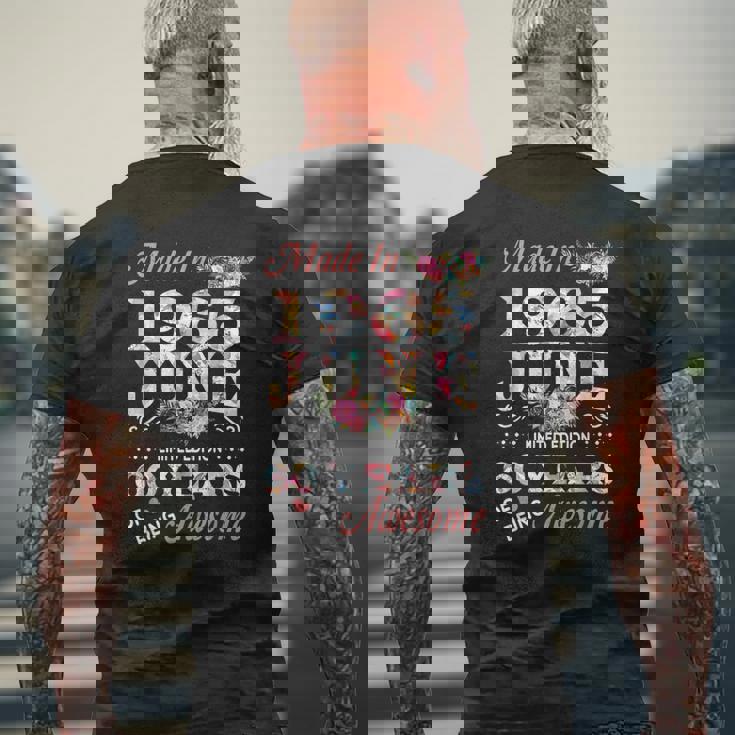 製作 メンズTシャツ バックプリント 高齢者への贈り物