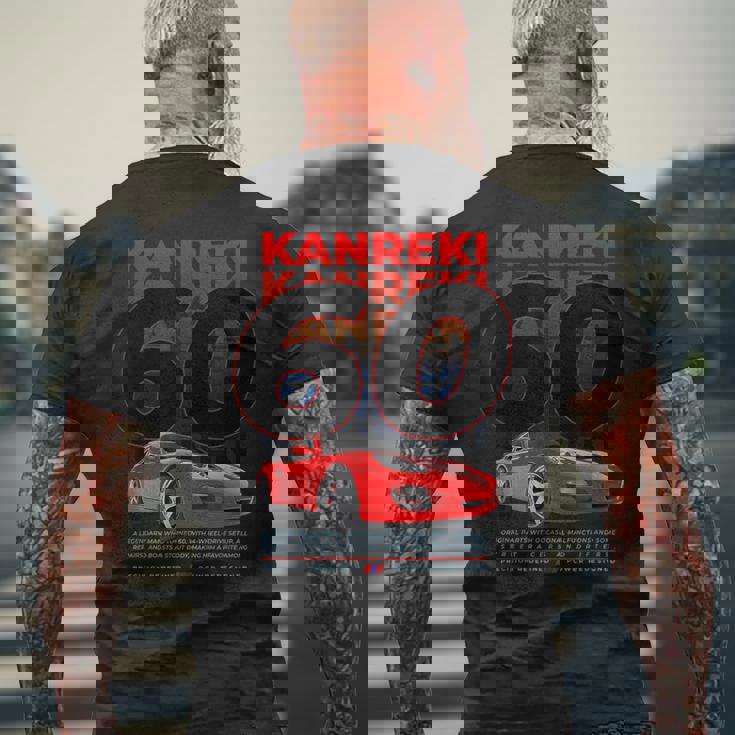 車 面白いtシャツ 還暦 自動車 おもしろ ネタ 大人 メンズ おもしろグッズ 車いじり 還暦祝い イラスト メンズTシャツ バックプリント 高齢者への贈り物