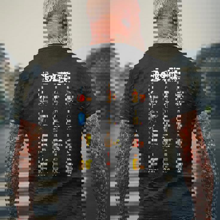 酒 面白いtシャツ 酒の種類 メンズ おもしろ 文字 面白い 服 飲み会 バー おもしろグッズ 文字tシャツ ネタ メンズTシャツ バックプリント 高齢者への贈り物