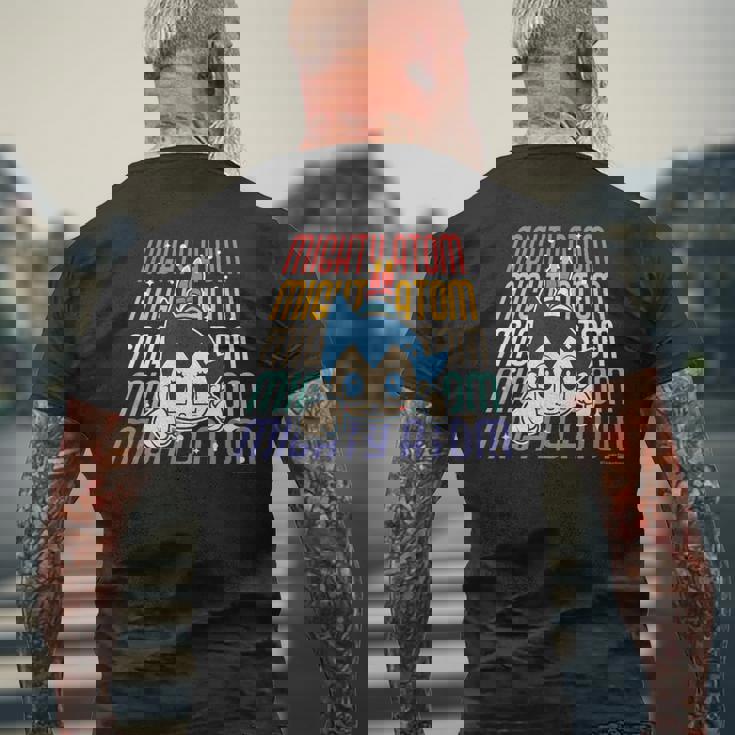 鉄腕アトム レトロ 飛ぶアトム Ctezuka Productions メンズTシャツ バックプリント 高齢者への贈り物