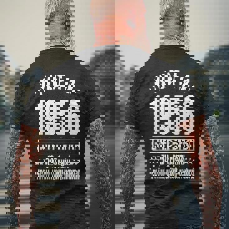 限定版 1956 誕生日 1956年 1956年生まれ メンズTシャツ バックプリント 高齢者への贈り物