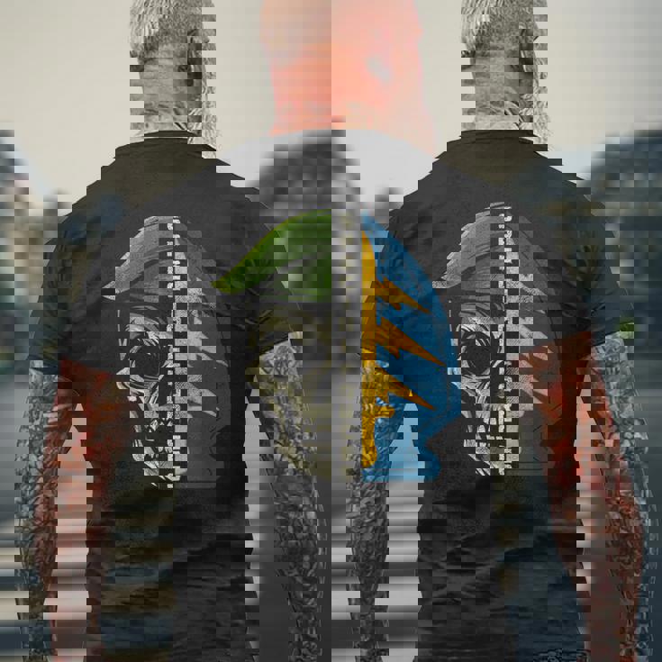 陸軍特殊部隊グリーンベレー帽スカルパッチ Oda ギフト メンズTシャツ バックプリント 高齢者への贈り物