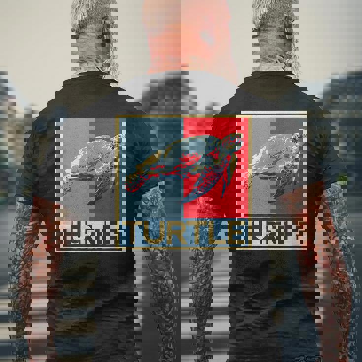 面白tシャツ 海 カメ 亀 おもしろ かわいい グッズ 服 ネタ メンズ オリジナル 夏 メンズTシャツ バックプリント 高齢者への贈り物