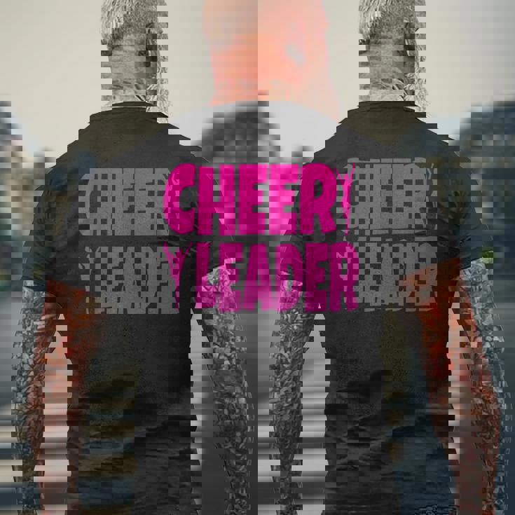 面白い チアリーディング チアリーダー チアグッズ 大人 メンズTシャツ バックプリント 高齢者への贈り物