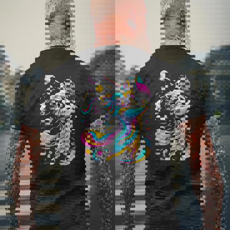 面白いtシャツ チワワ ゴルフ イヌ わんこ メンズ 犬好き グッズ かわいい おもしろ 面白い 服 ネタ メンズTシャツ バックプリント 高齢者への贈り物