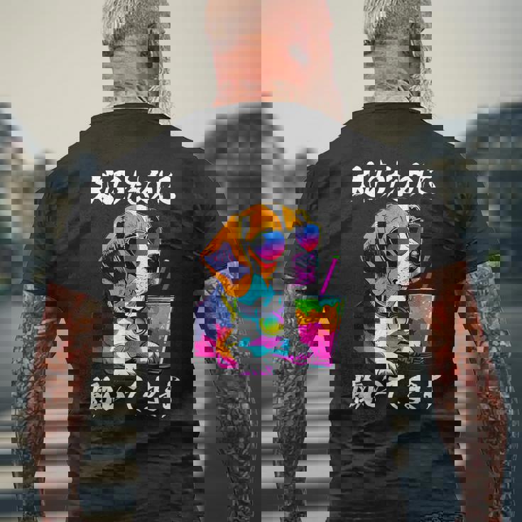 面白いtシャツ ビーグル イヌ わんこ メンズ 犬好き グッズ おもしろ 面白い 服 ネタ わんこ メンズTシャツ バックプリント 高齢者への贈り物