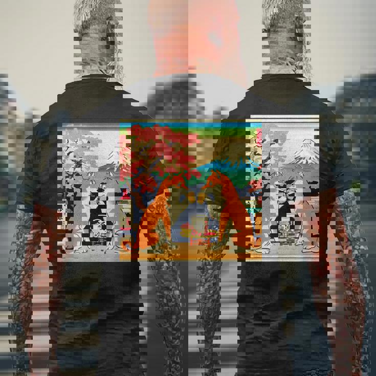 面白いtシャツ 柴犬 酒イヌ わんこ メンズ 犬好き グッズ かわいい おもしろ 面白い 服 ネタ 浮世絵 メンズTシャツ バックプリント 高齢者への贈り物