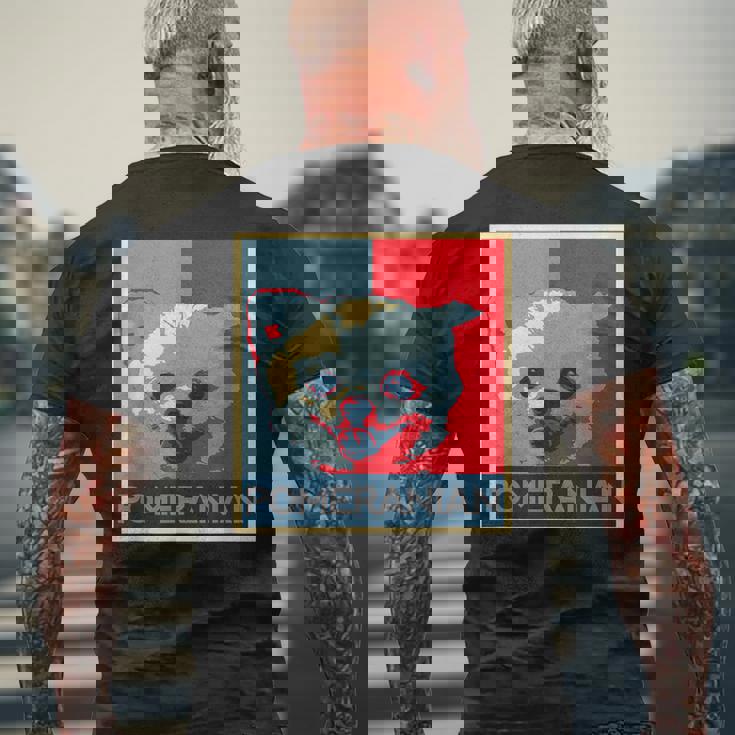 面白いtシャツ 犬 ポメラニアン わんこ メンズ レディース オリジナル おもしろ グッズ 夏 服 ネタ メンズTシャツ バックプリント 高齢者への贈り物