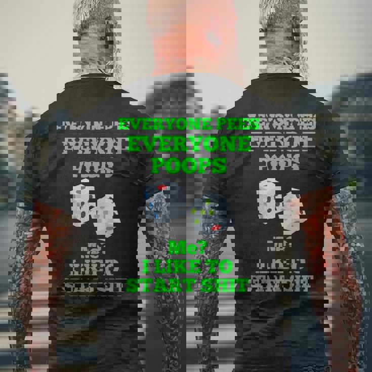 面白いカジノギフト、面白いうんちギフト、うんちとおしっこユーモア 長袖tシャツ メンズTシャツ バックプリント 高齢者への贈り物