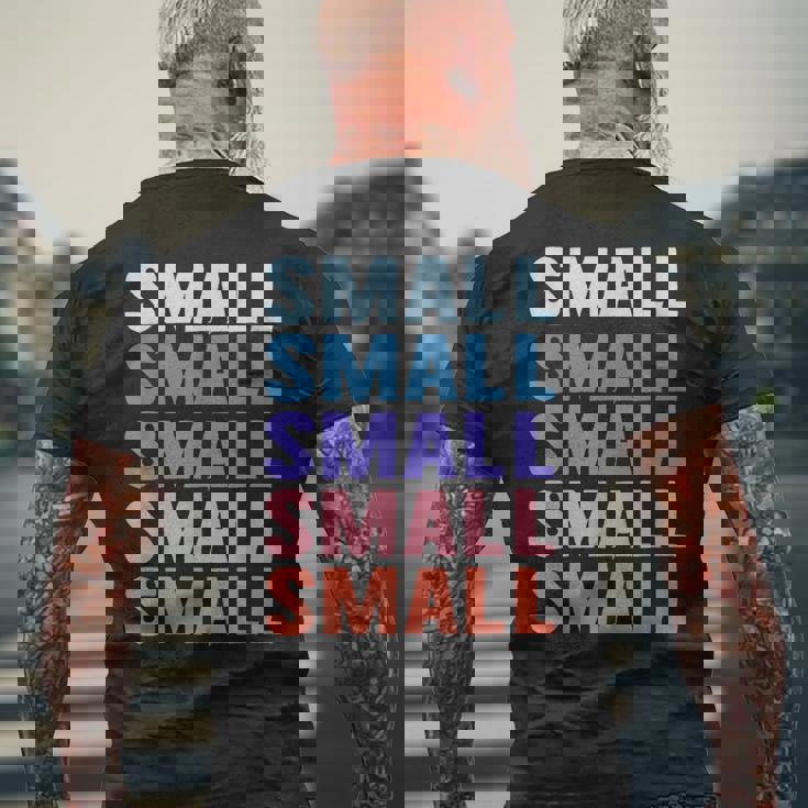 面白いギフト名 小さな名前入り メンズTシャツ バックプリント 高齢者への贈り物