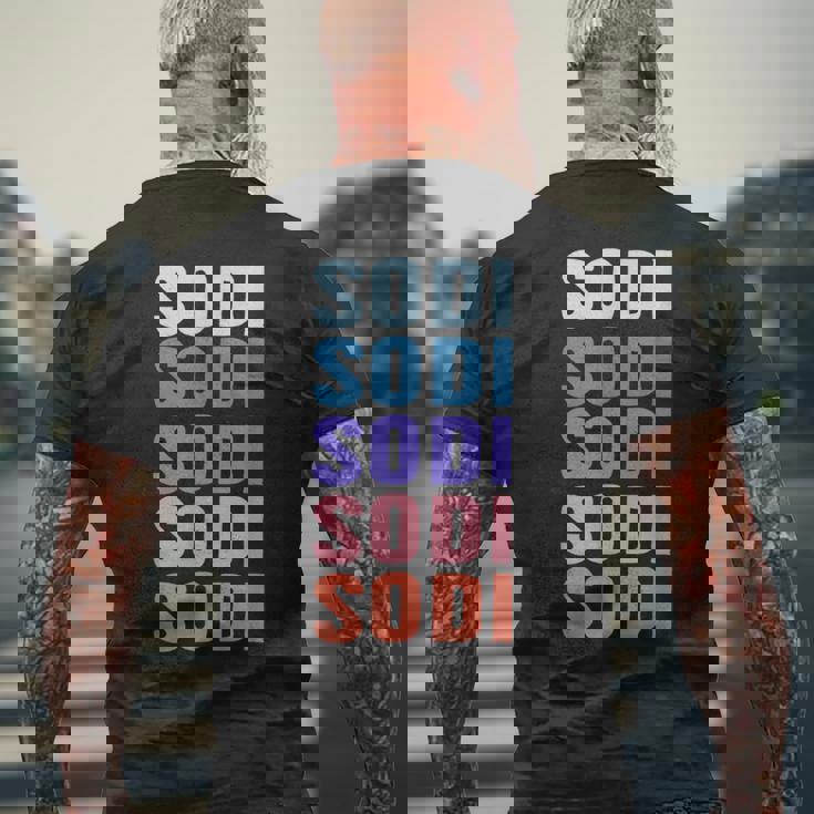 面白いギフト名odi 名前入り メンズTシャツ バックプリント 高齢者への贈り物