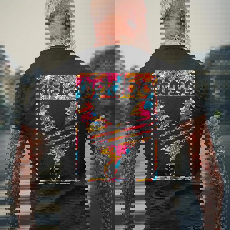 面白いフィリピンティーピノイチキンアドボ。 メンズTシャツ バックプリント 高齢者への贈り物