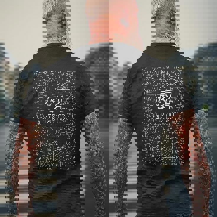 面白い数学オタク18歳18歳の誕生日の積分計算 メンズTシャツ バックプリント 高齢者への贈り物