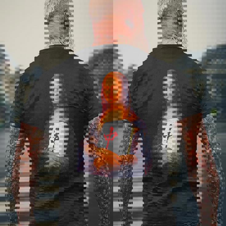 麻雀 牌 面白いtシャツ おもしろ モナリザ グッズ 服 面白い ネタ メンズ 中 メンズTシャツ バックプリント 高齢者への贈り物