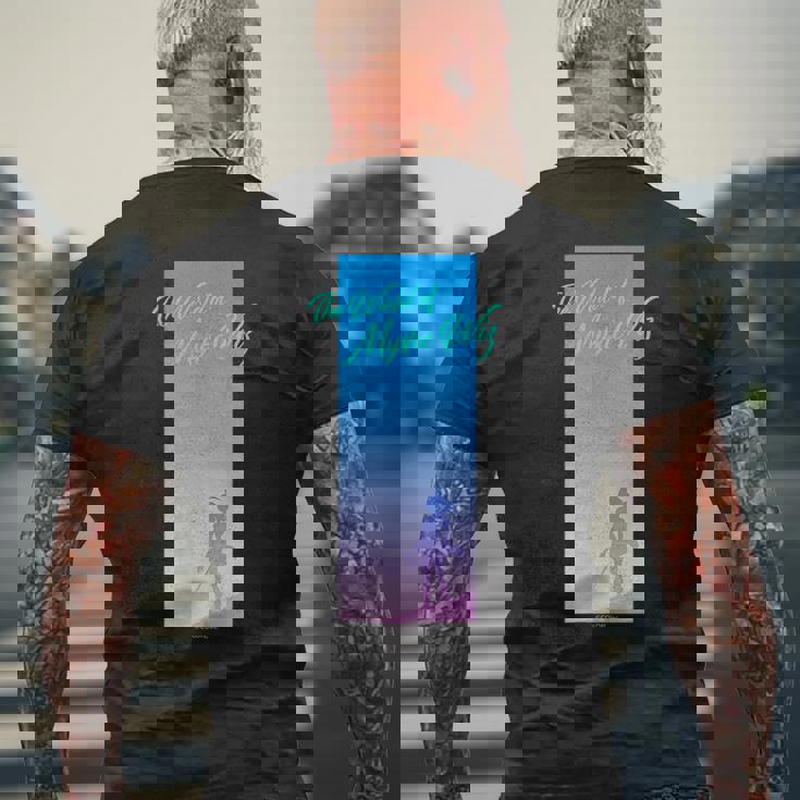 黒猫のウィズ ウィズ E メンズTシャツ バックプリント 高齢者への贈り物