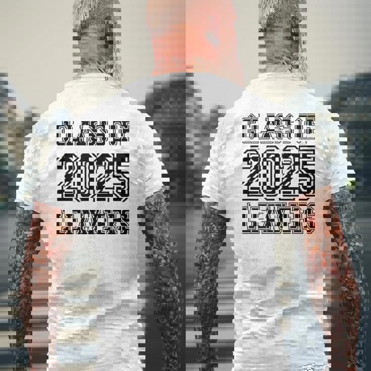 11年 退職者 2025年クラス 直筆サイン高校署名 メンズTシャツ バックプリント 高齢者への贈り物