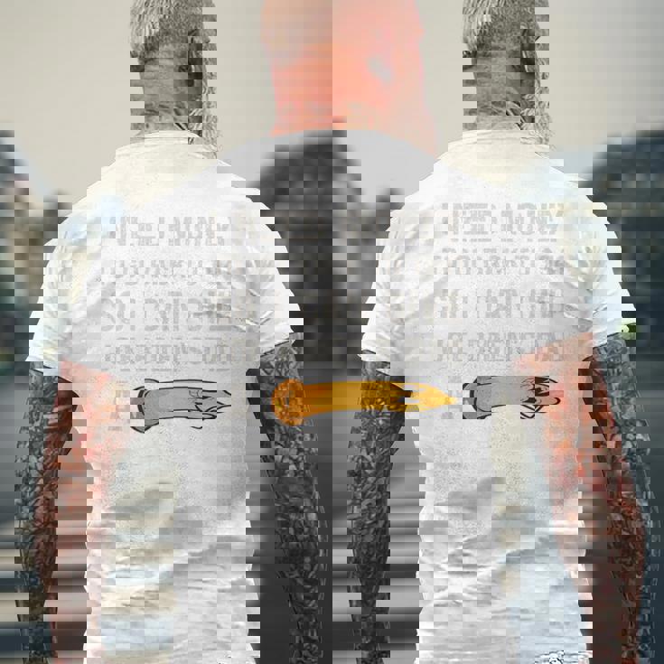 1941 年に戻るにはお金が必要 アンチ ジョー バイデン On Back 長袖tシャツ メンズTシャツ バックプリント 高齢者への贈り物