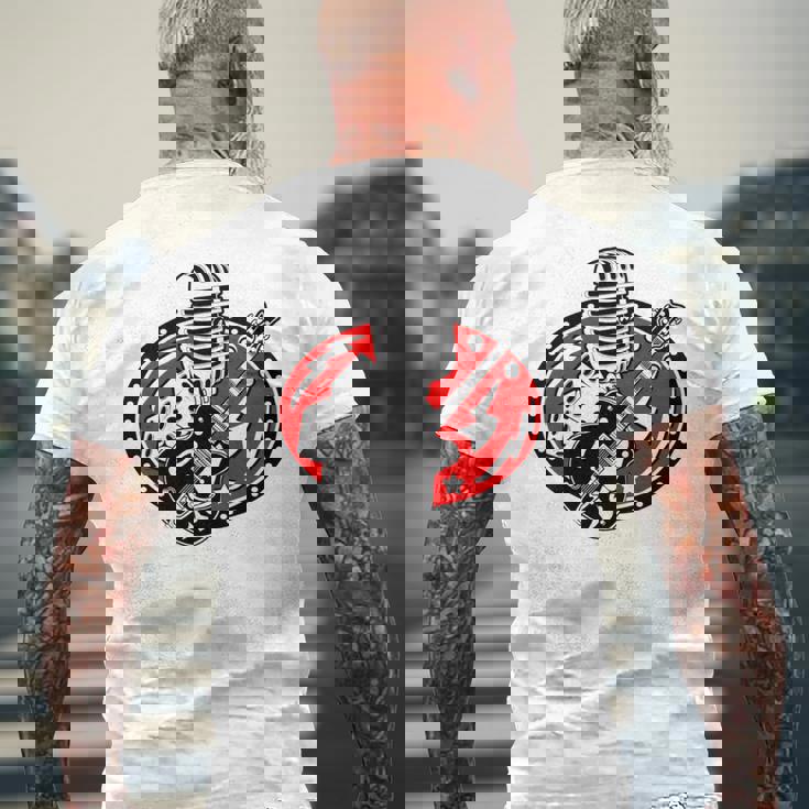 50年代ロカビリー ロックンロール ダンスパーティー レトロ 60年代音楽 長袖tシャツ メンズTシャツ バックプリント 高齢者への贈り物