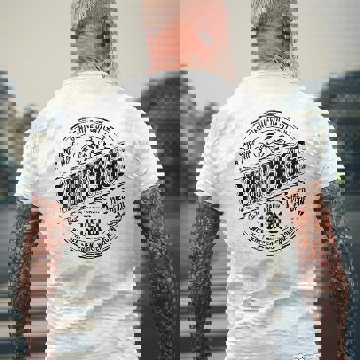 65Th Birthday Made In 1960 When Legends Were Bornintage メンズTシャツ バックプリント 高齢者への贈り物