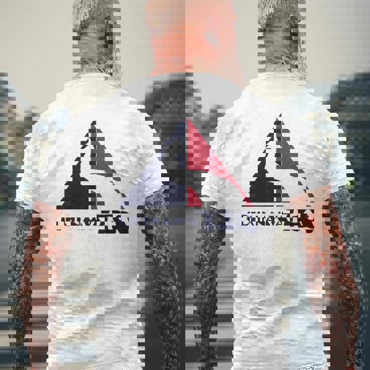 730 七三丸沖縄 日本 沖縄 メンズTシャツ バックプリント 高齢者への贈り物