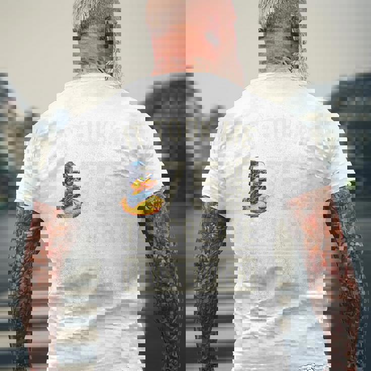 75歳の誕生日ダックスターピースtシャツ ユニークなダック愛好家 75歳 長袖tシャツ メンズTシャツ バックプリント 高齢者への贈り物