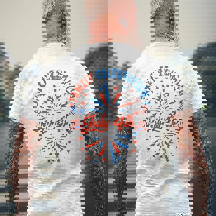 7月4日 家族祝 2024 おそろい ファミリー レトロ メンズTシャツ バックプリント 高齢者への贈り物