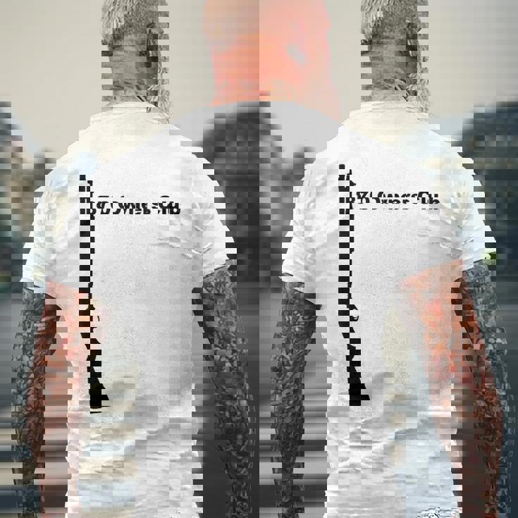 870 Owners Club シャツ Remington ショットガン 12ゲージ モスバーグ メンズTシャツ バックプリント 高齢者への贈り物