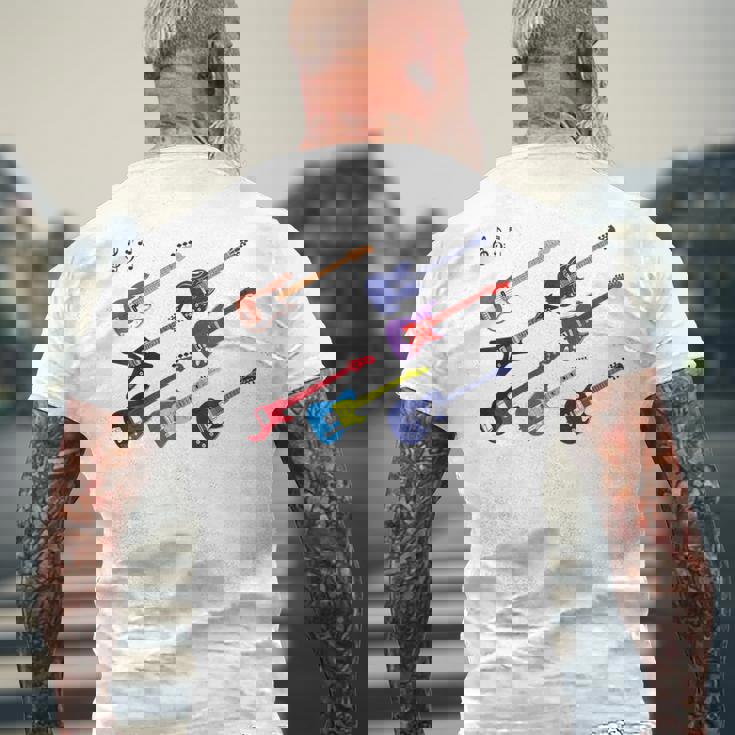 All Guitars Matters-エレキギターブルースジャズファンクロック メンズTシャツ バックプリント 高齢者への贈り物