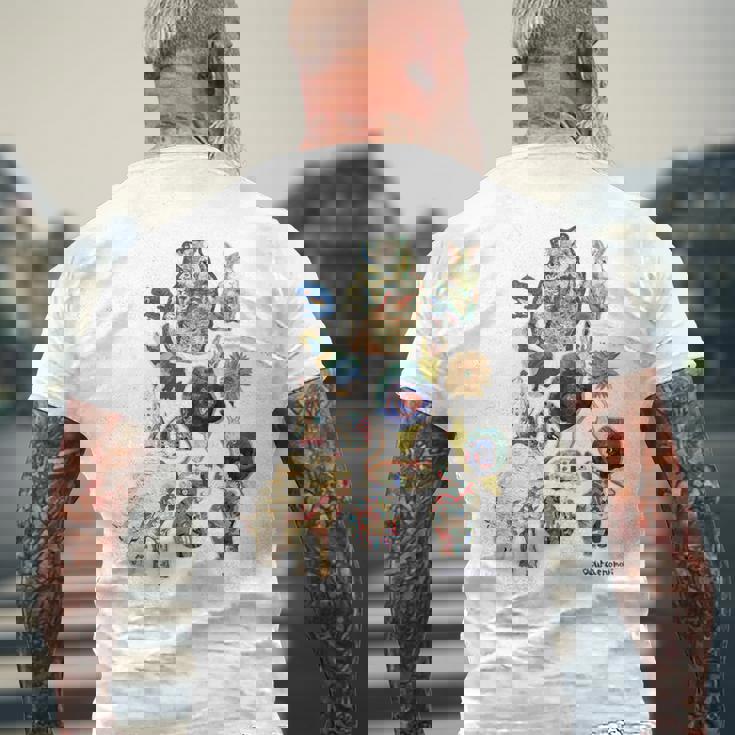 Animal Gang メンズTシャツ バックプリント 高齢者への贈り物