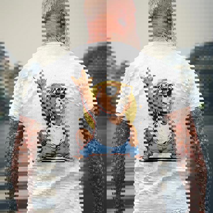 Bober Rock Music メンズ 子供 レディース Bobr Bòbr 水フランネル メンズTシャツ バックプリント 高齢者への贈り物