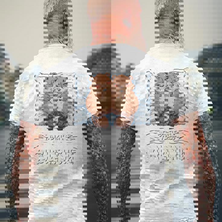 Bober 公式スリープシャツ Bòbr パジャマ Bobr 半袖 長袖tシャツ メンズTシャツ バックプリント 高齢者への贈り物