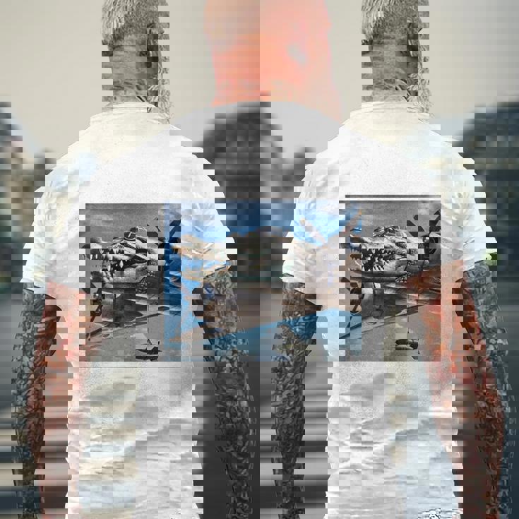 Bombardino Crocodilo イタリアンブレインロットミーム 長袖tシャツ メンズTシャツ バックプリント 高齢者への贈り物