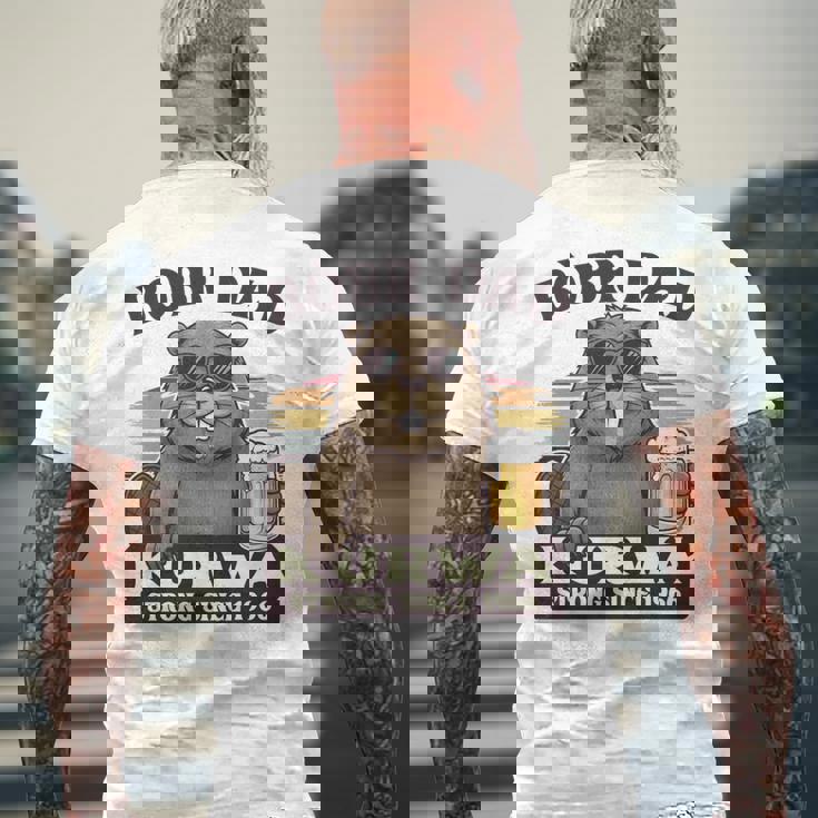 Bòbr Dad Kurwatrongince 1966 Bòbr Kurwa Birthday 長袖tシャツ メンズTシャツ バックプリント 高齢者への贈り物