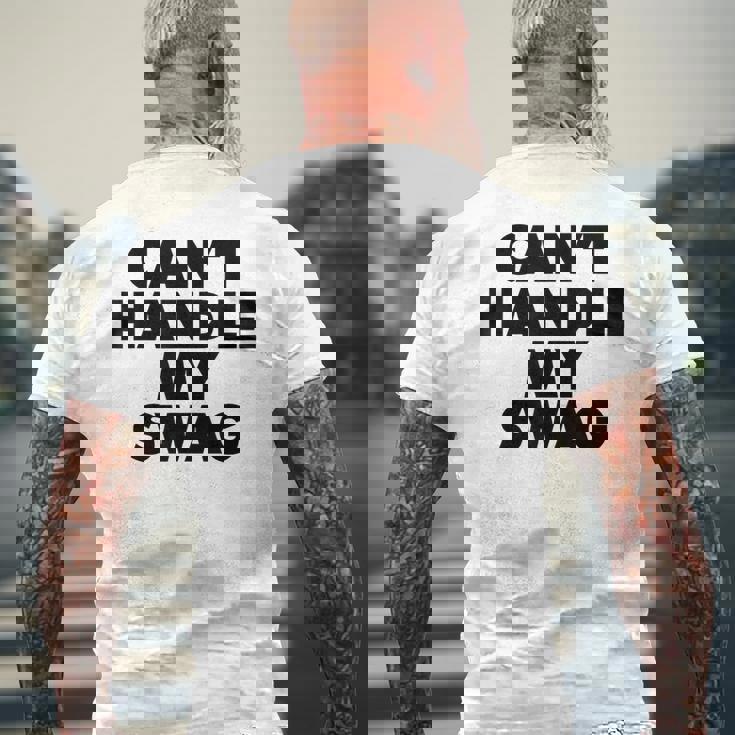 Can't Handle Mywag メンズTシャツ バックプリント 高齢者への贈り物