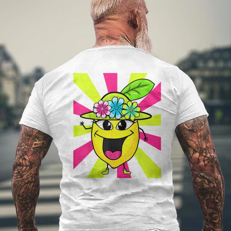 Citron Rétro Enfant Drôle Drôle Citron Fruitintage T-shirt imprimé au dos Cadeaux pour les vieillards