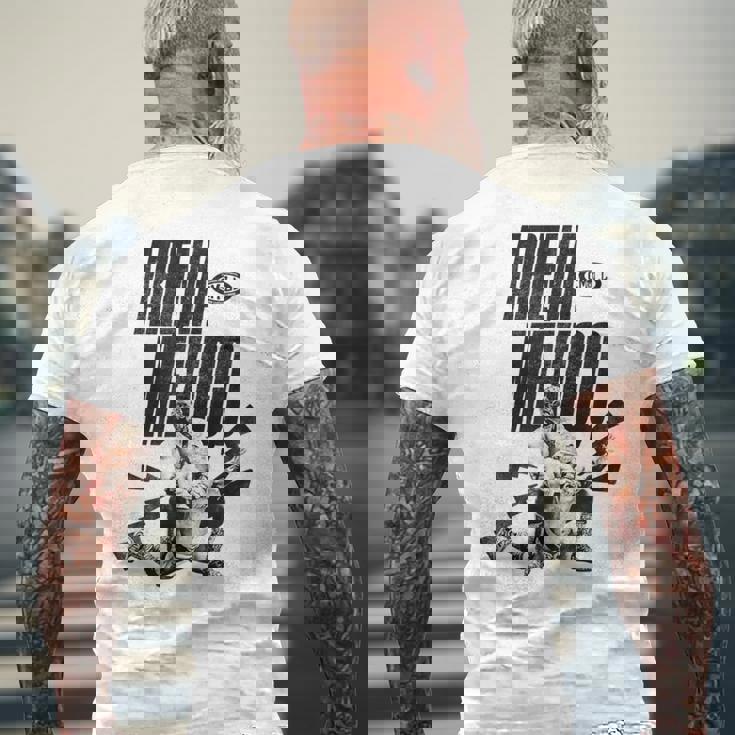 Consejo ムンディアルデルーチャリブレ-アリーナメキシコ メンズTシャツ バックプリント 高齢者への贈り物