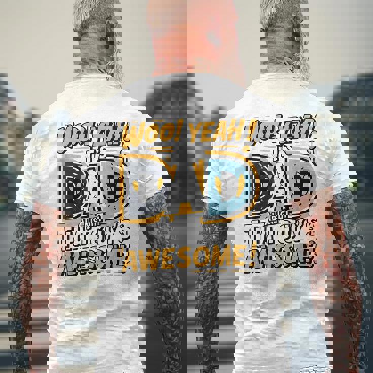 Dad Alright That Guys Awesome 父の日 メンズTシャツ バックプリント 高齢者への贈り物