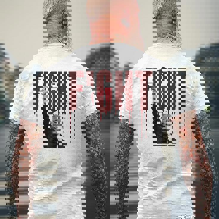 Donald Trump Fight 2024 Rally Bags And Moreupporting メンズTシャツ バックプリント 高齢者への贈り物