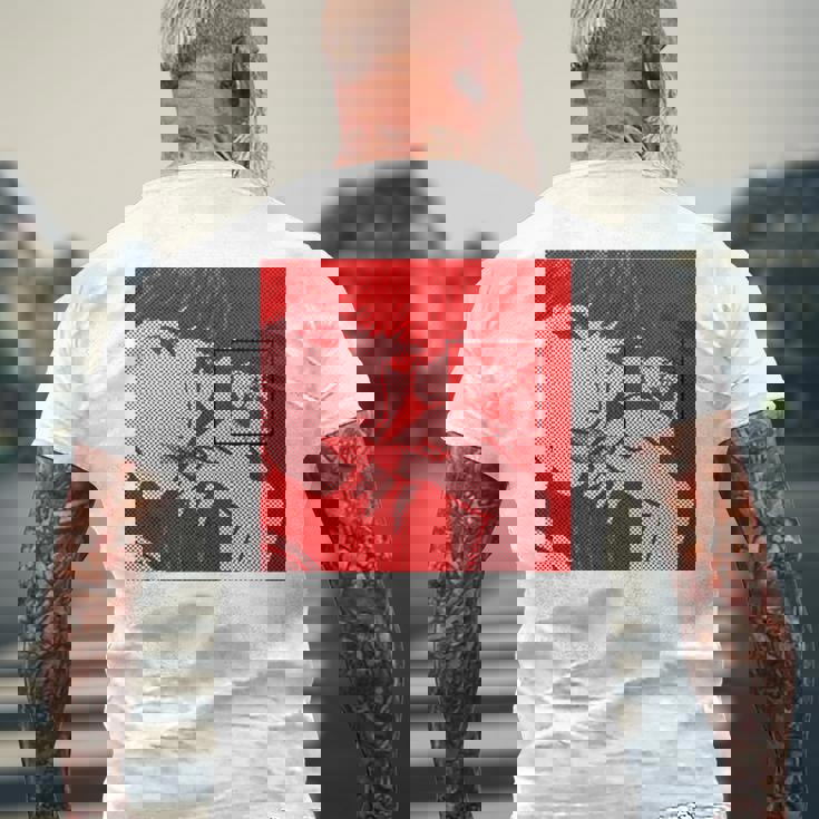 Dot Pattern Original Icon Official Illustration Red 長袖tシャツ メンズTシャツ バックプリント 高齢者への贈り物