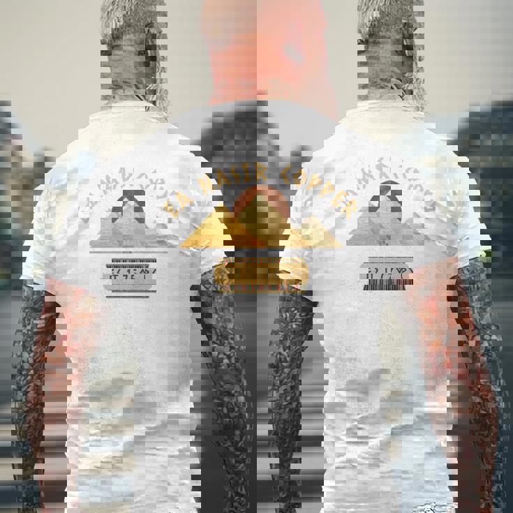 Ea Nasir Copper、エジプト ミーム、面白いエジプトの苦情 長袖tシャツ メンズTシャツ バックプリント 高齢者への贈り物